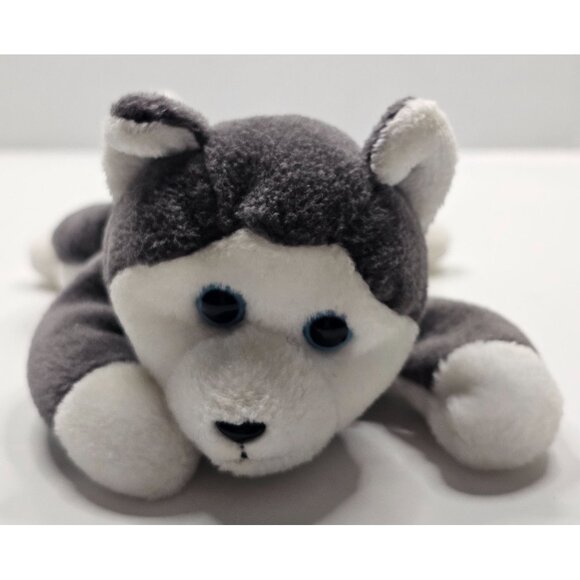 Ty Beanie Baby Nanook Husky Dog Plush 1996 Collectible 8" Puppy Canine - Picture 3 of 11